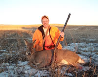 Rod with Whitetail Doe in 2006